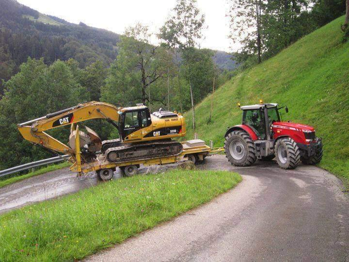 Góndola en carretera